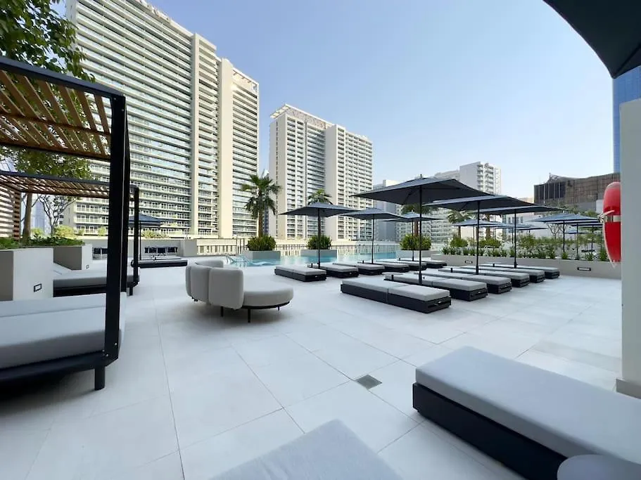 דובאי Dar Vacation - Contemporary Urban 2Br Apartment Near Burj Khalifa