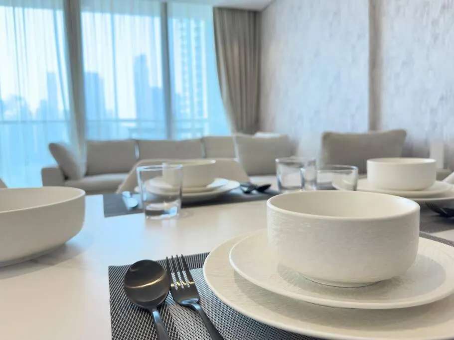 Dar Vacation - Contemporary Urban 2Br Apartment Near Burj Khalifa Dubai Förenade Arabemiraten